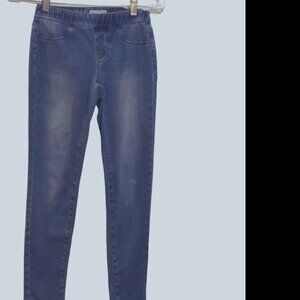 So Blue Jeans Stretch Elastic Belt No Fastener Cotton-Poly-Spand Girls Pants 12